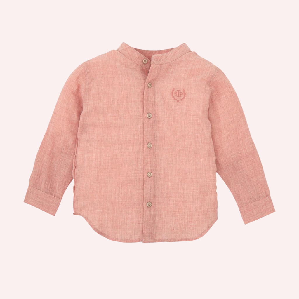 Tutto Piccolo Petal Shirt and Sand Bermuda Set