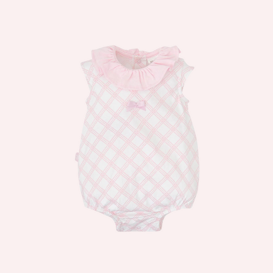 Tutto Piccolo Pink Baby Romper