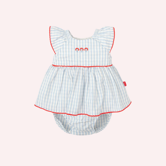 Tutto Piccolo Porcalain Dress with Briefs