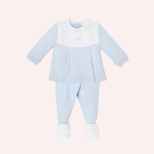 Tutto Piccolo Sky Blue 2 Piece Pajama Set