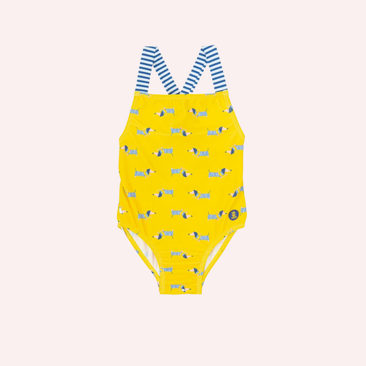 Tutto Piccolo Yellow Swimsuit