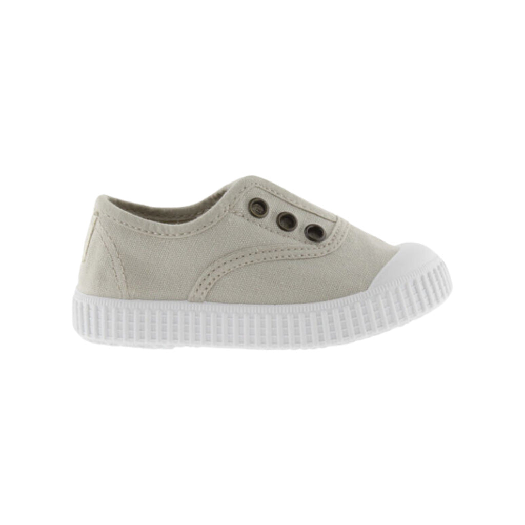 Victoria Shoes Canvas Elastic Plimsoll - Hielo