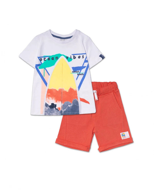 TucTuc Boys Spring Break Ocean Vibes 2 Piece Set