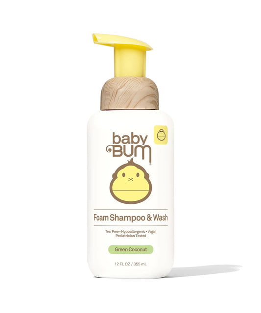 Baby Bum Foam Shampoo & Wash Green Coconut