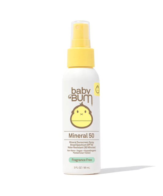 Baby Bum Mineral SPF 50 Sunscreen Spray - Fragrance Free