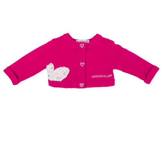 Agatha Ruiz De La Prada Heart Jacket - Fuchsia