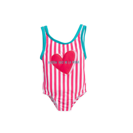 Agatha Ruiz De La Prada Mallot Swimsuit Coral
