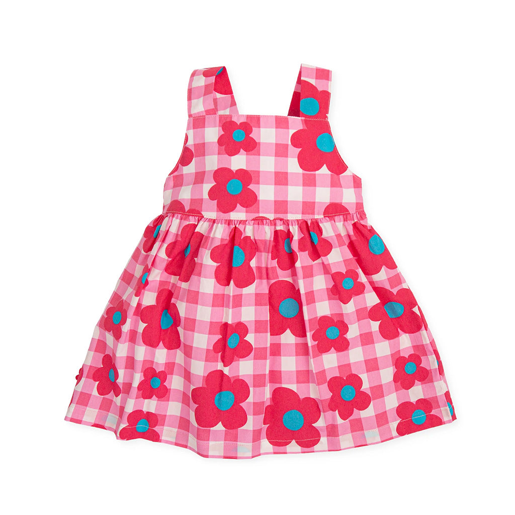 Agatha Ruiz De La Prada Flower Vichy Strap Dress - Strawberry