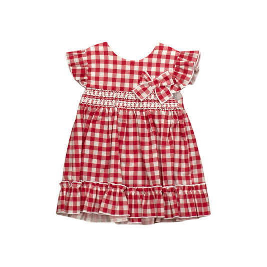 Babidu Bow Dress REA - Red