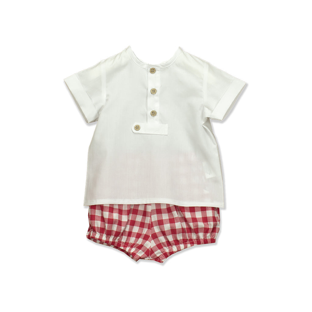 Babidu Short Sleeve T-Shirt and Bloomer Set REA