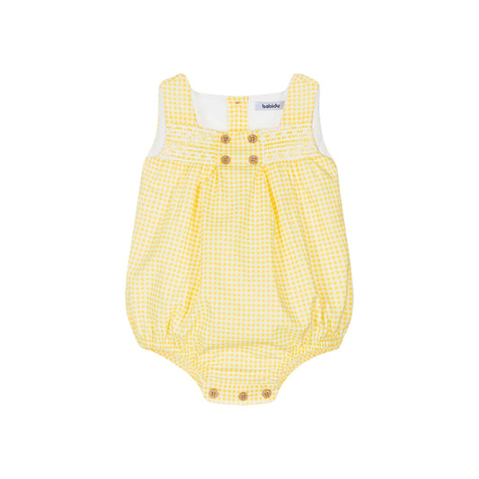 Babidu Strap Romper DRIADA - Yellow