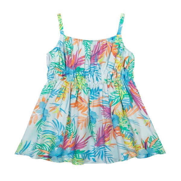 Minoti Tropical Colorful Strappy Dress