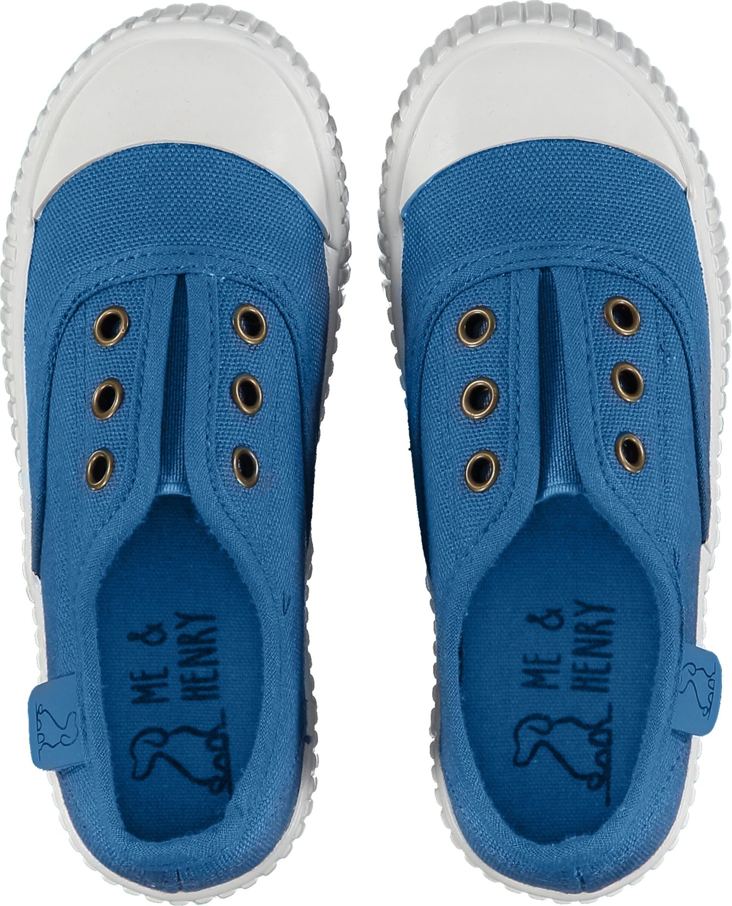 Me & Henry Montauk Canvas Plimsoll - Blue