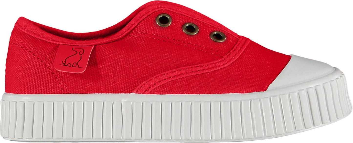 Me & Henry Montauk Canvas Plimsoll - Red