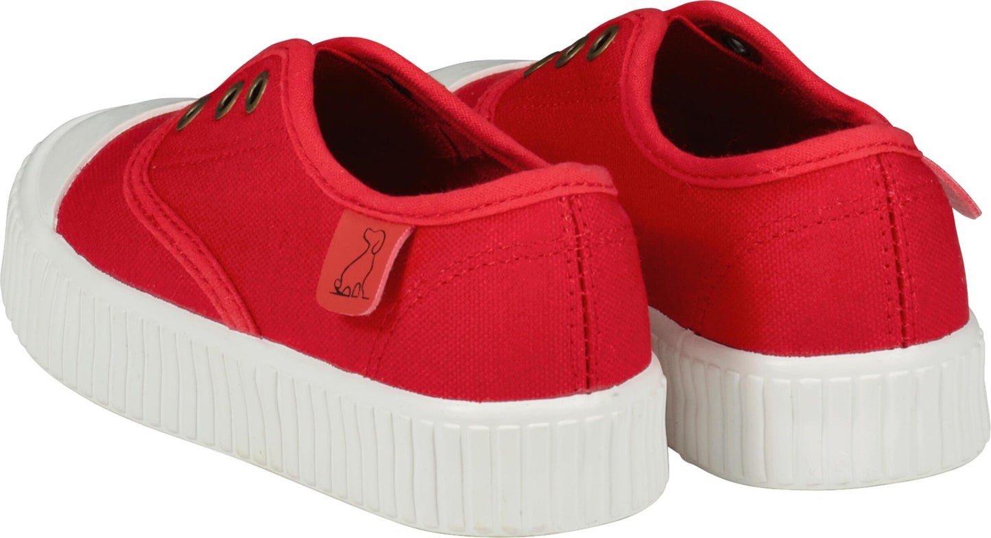 Me & Henry Montauk Canvas Plimsoll - Red