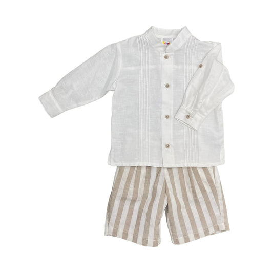 Karela Kids Conjunto Camisa Manga Larga y Short Kobe Ref. 547