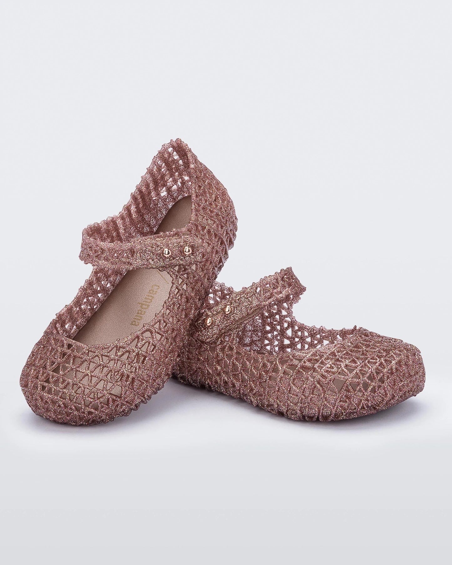 Mini Melissa Campana Papel BB Rose Glitter