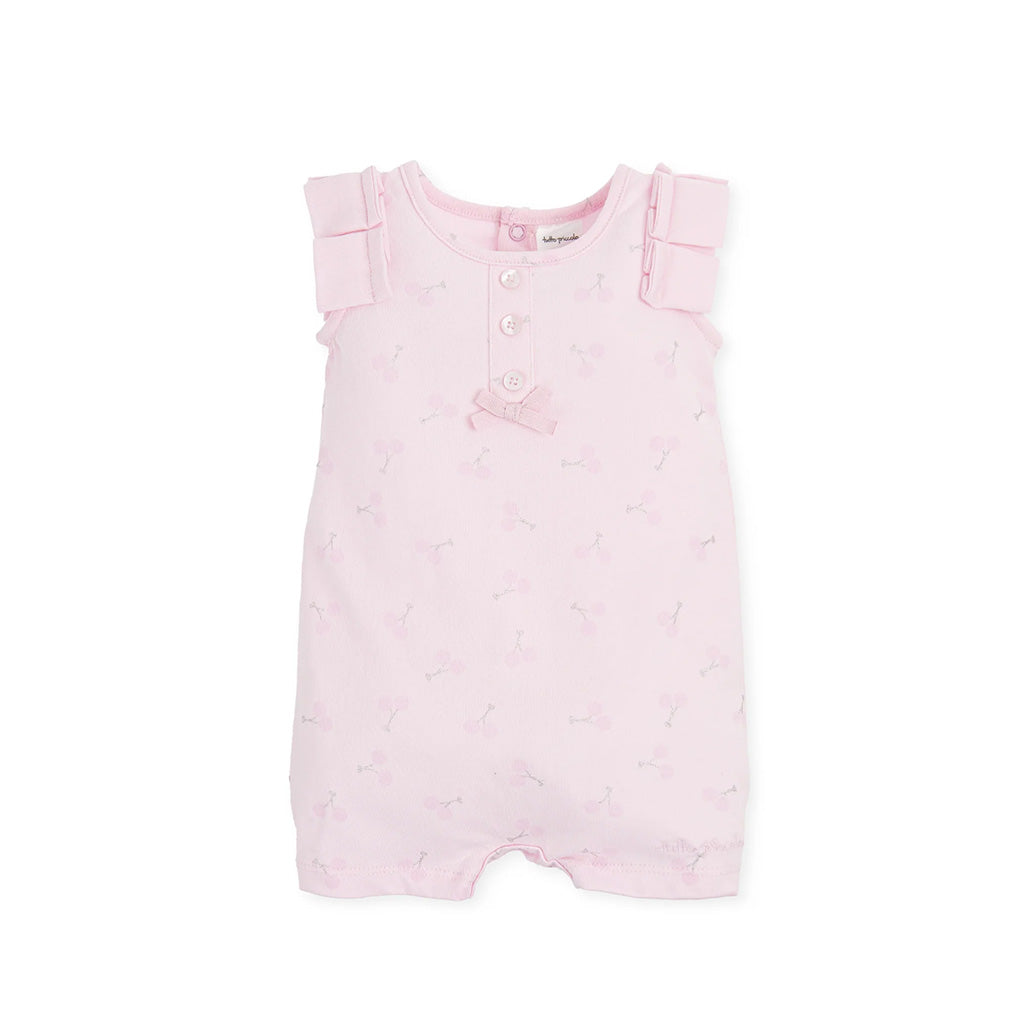 Tutto Piccolo Pink Cherries Babygrow - Pink