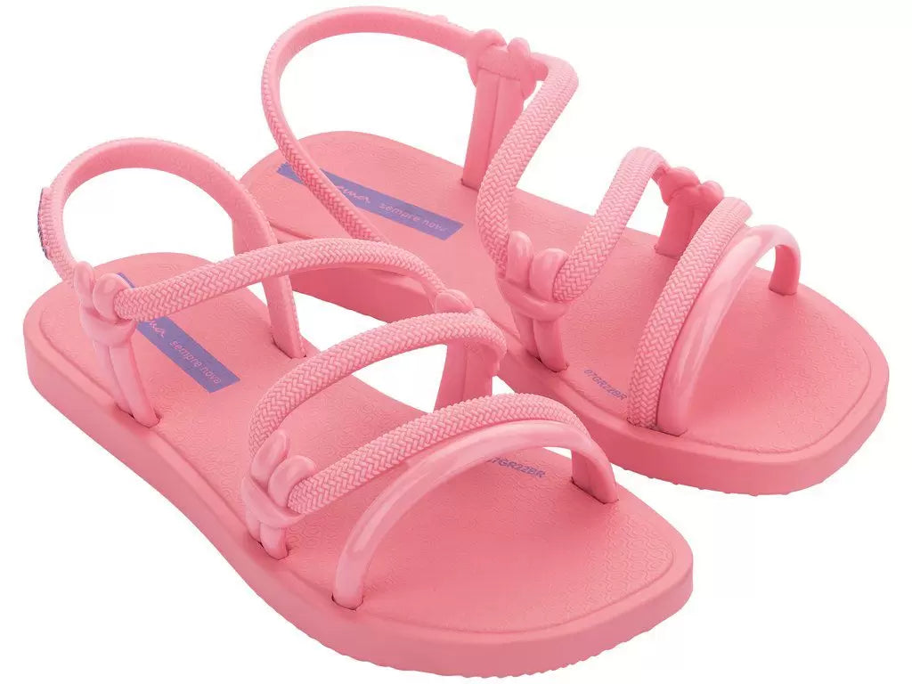 Sandalias Ipanema Solar Mais Kids Pink