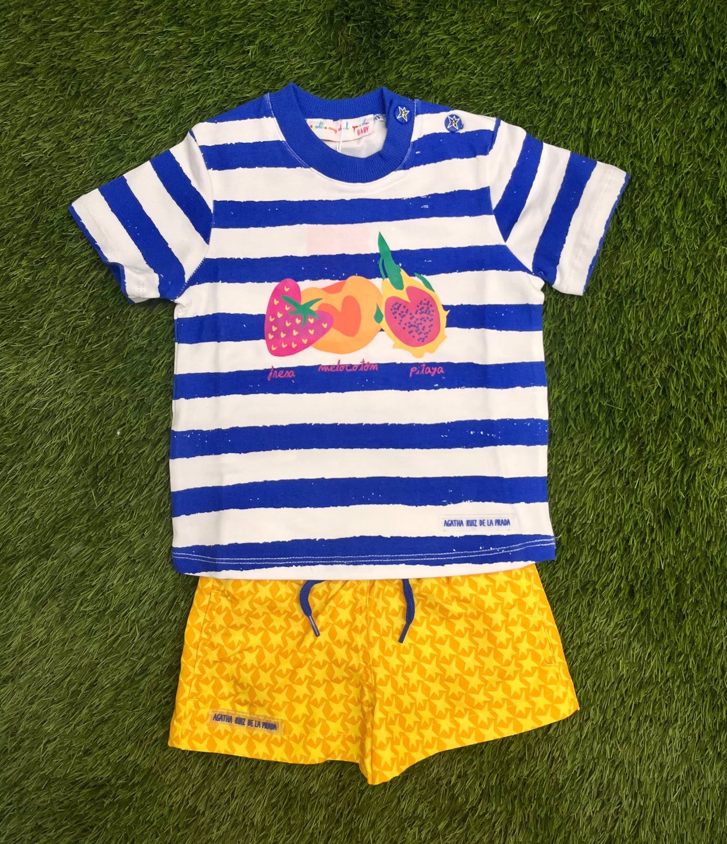 Agatha Ruiz De La Prada Swimsuit Set Azul Eléctrico